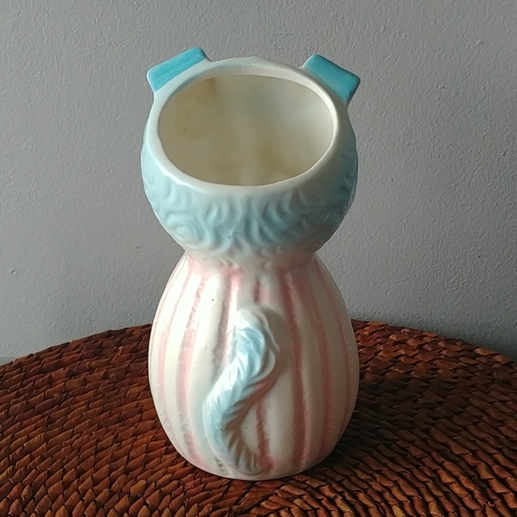 Vintage Relpo Japan cat planter vase RARE - Picture 3 of 8